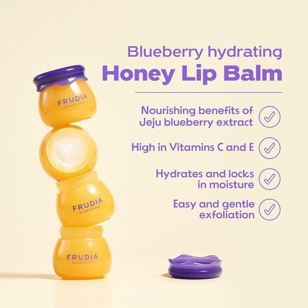 Frudia Blueberry and Honey Hydrating Lip Balm