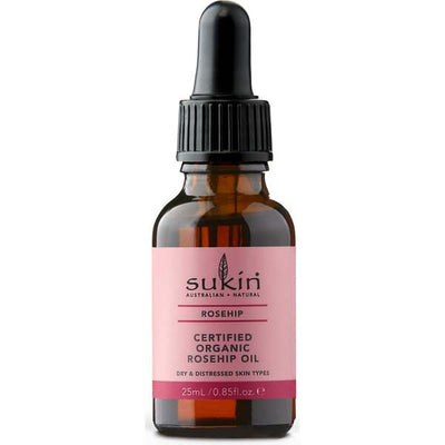 Superdrug Sukin Certified Organic Rose Hip Oil- Buy online at McGrocer