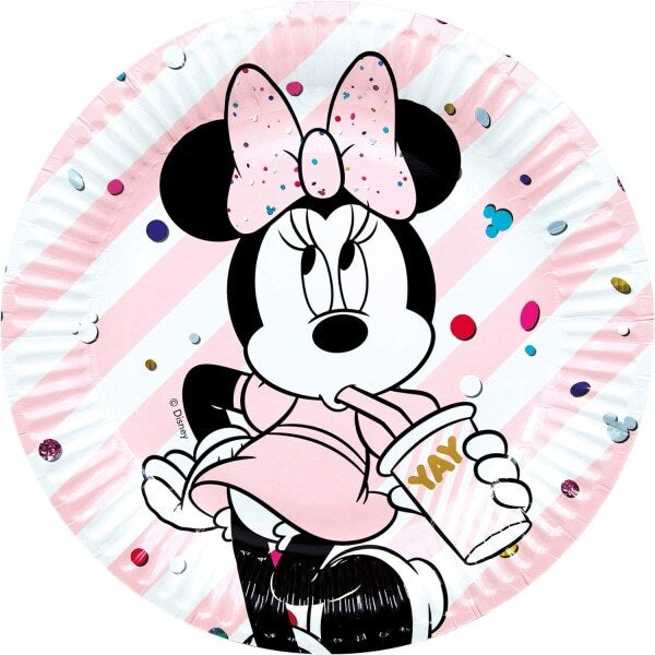 Disney Gem Minnie Mouse Party Plates (Pack of 8)