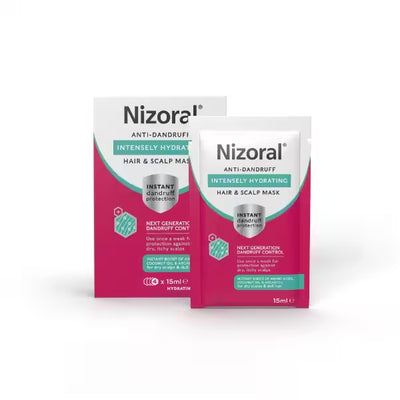 Superdrug Nizoral Anti-Dandruff Intensely Hydrating Mask 4X15ml- Buy online at McGrocer