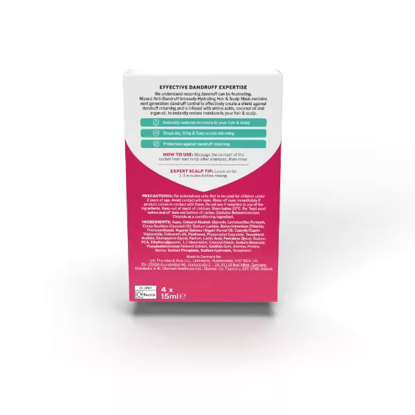 Nizoral Anti-Dandruff Intensely Hydrating Mask 4X15ml