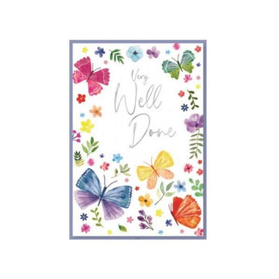 Superdrug Simon Elvin Well Done Butterflies Card (Pack of 6)- Buy online at McGrocer