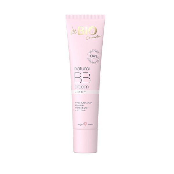 beBIO Natural BB Face Cream - Light 30ml
