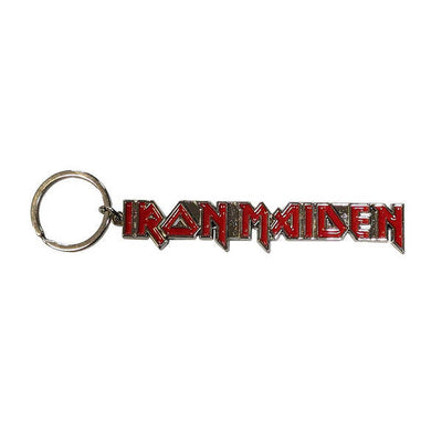 Superdrug Iron Maiden Logo With Tails Logo Keyring- Buy online at McGrocer