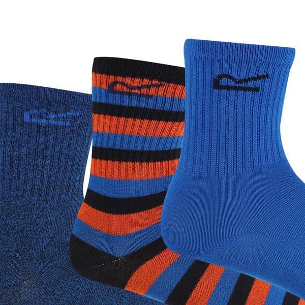 Regatta Kids Outdoor Boot Socks Set (Pack of 3)