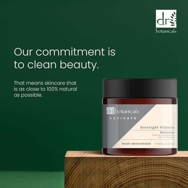 Dr Botanicals Activate Overnight Vitamin Moisturiser 60ml