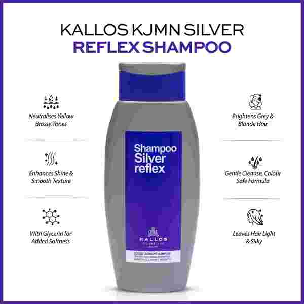 Kallos Reflex Silver Shampoo 350 ml