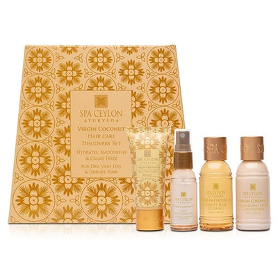 Superdrug SPA CEYLON Virgin Coconut Hair Care Discovery Set- Buy online at McGrocer