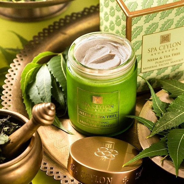 SPA CEYLON Neem & Tea Tree - Purifying Mineral Masque 100g