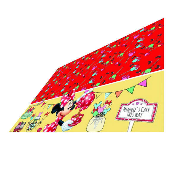 Disney Plastic Cafe Minnie Mouse Party Table Cover