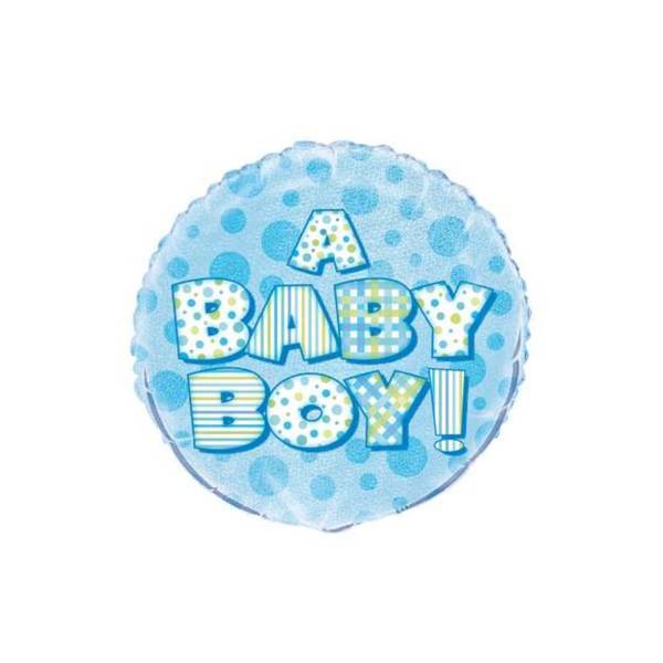 Unique Party A Baby Boy Foil Balloon
