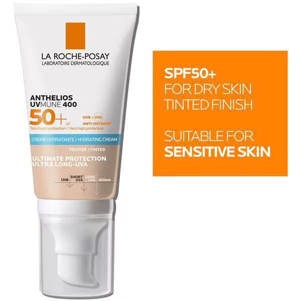 Anthelios UVMune 400 Hydrating Tinted Cream SPF50 For Sensitive Skin