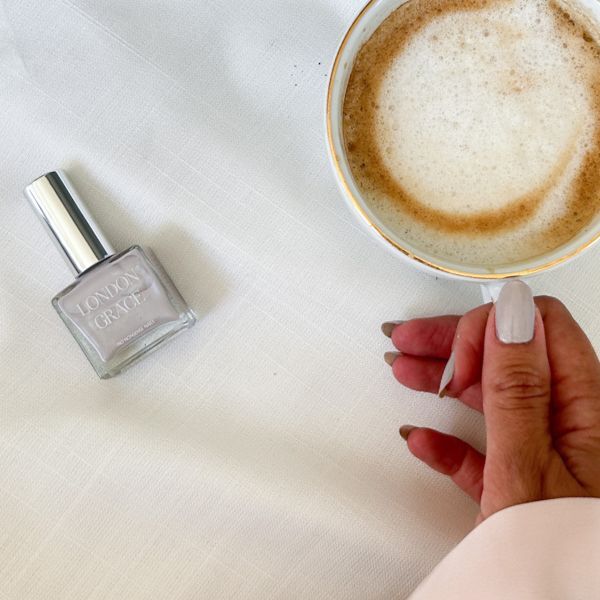 London Grace Fynn Nail Polish Dove Grey 12ml