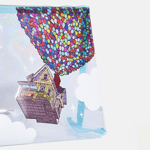 Skinnydip London Disney Up! Balloon House Wash Bag 100% TPU