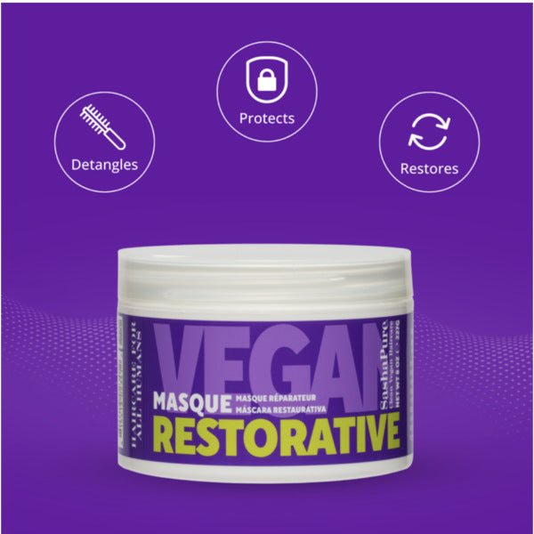 SashaPure Restorative Hair Mask 227g