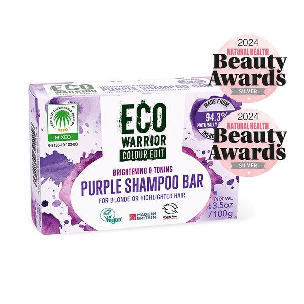 Little Soap Company Eco Warrior Purple Shampoo Bar