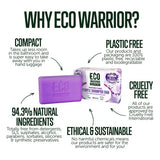 Little Soap Company Eco Warrior Purple Shampoo Bar