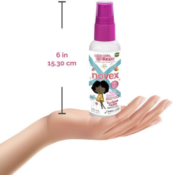 Novex My Little Curls Detangler Spray for Kids 3+, 120ml.