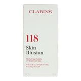 Clarins Skin Illusion Natural Hydrating Foundation 30ml - 118 Sienna