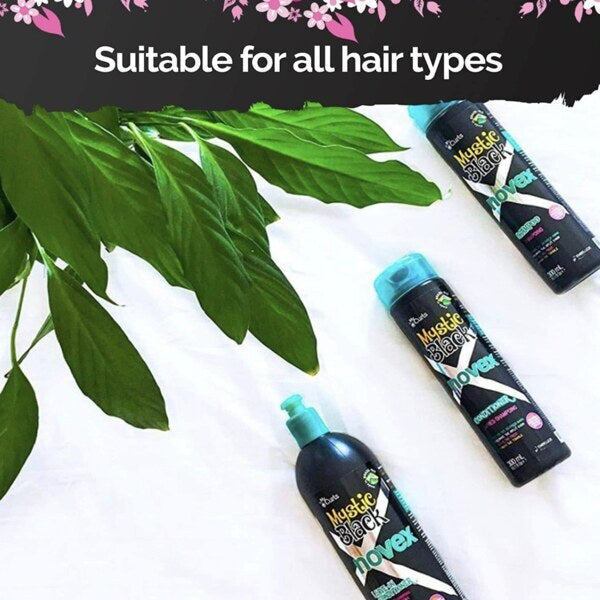 Novex Mystic Black Shampoo Suitable for all Hair Types 300ml