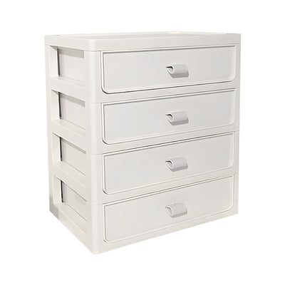 Superdrug Livingandhome 4-Tier Plastic Stackable Desktop Organiser- Buy online at McGrocer