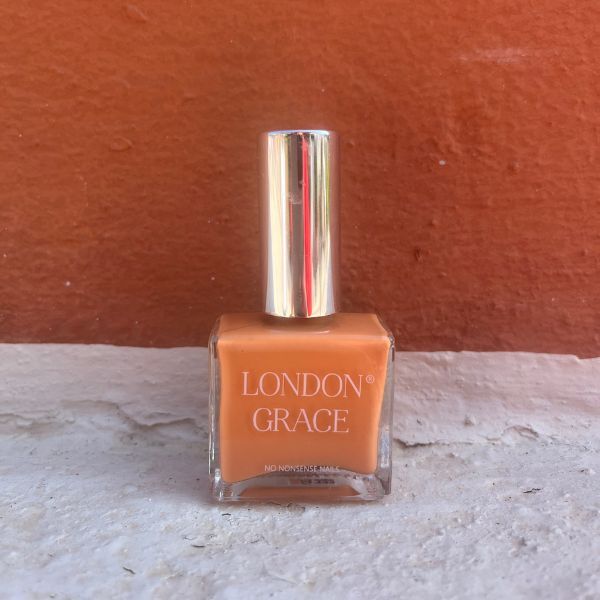 London Grace Amber Nail Polish Milky Orange 12ml