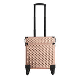Livingandhome 3 in 1 Cosmetic Makeup Train Case