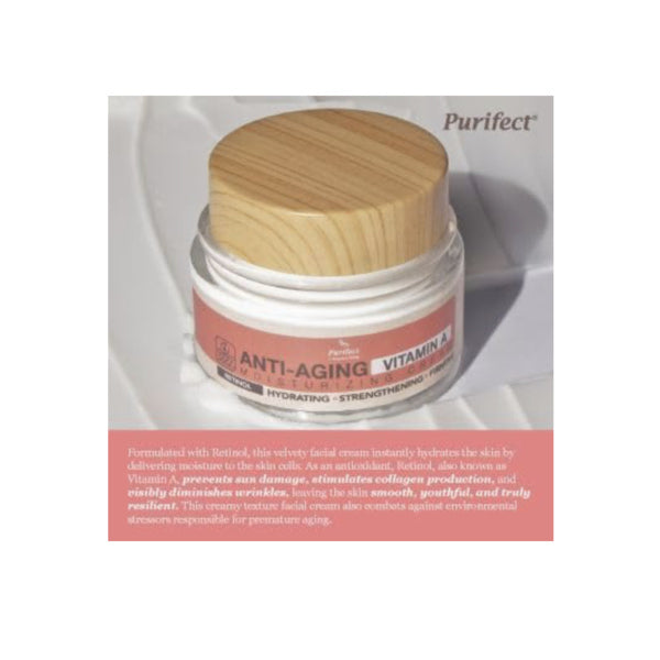 Purifect Anti-Aging Vitamin A Moisturizing Cream (Retinol) 50ml