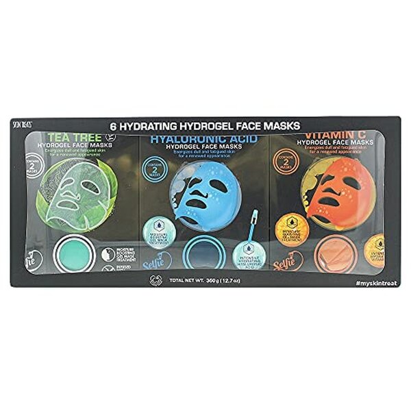 Skin Treats Hydrating Hydrogel Face Masks 6 x 60g