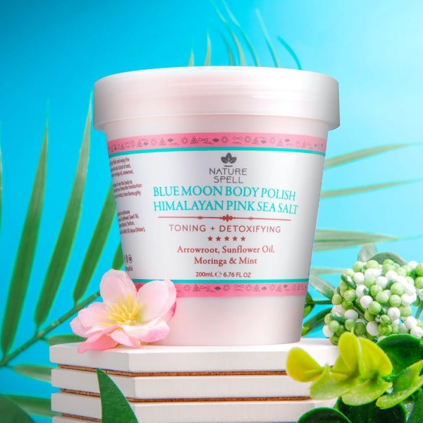 Nature Spell Himalayan Pink Sea Salt Body Scrub
