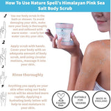Nature Spell Himalayan Pink Sea Salt Body Scrub