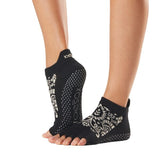 Toesox Womens Soir Half Toe Socks (S)