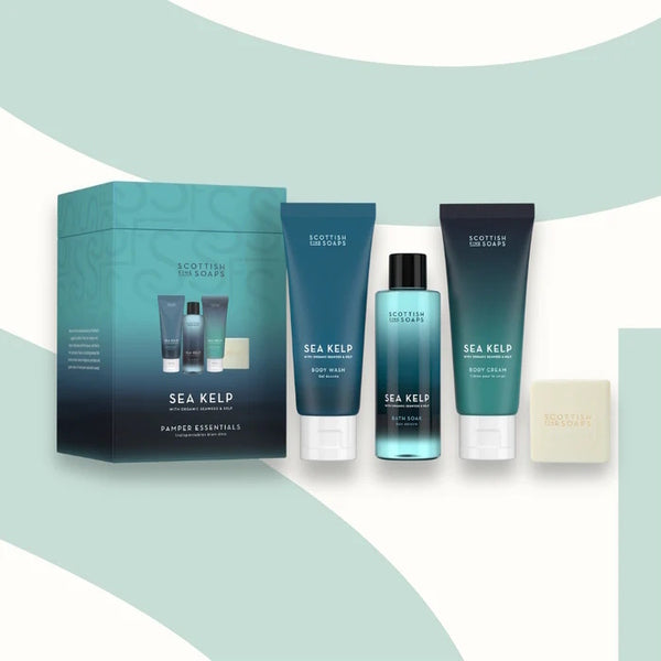 Scottish Fine Soaps Sea Kelp Pamper Essentials Gift Set