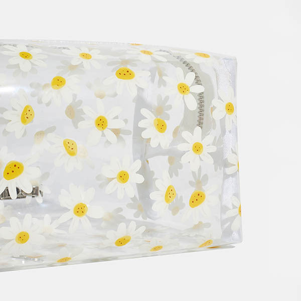 Skinnydip London Cute Daisy Makeup Bag 100% TPU