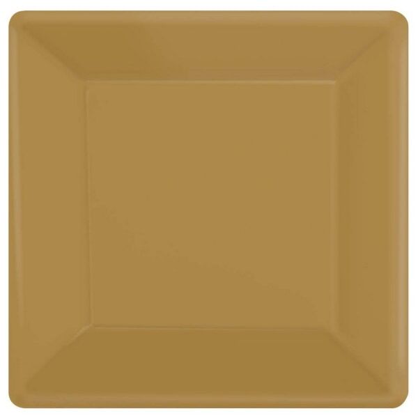 Amscan Paper Square Party Plates (Pack of 20)