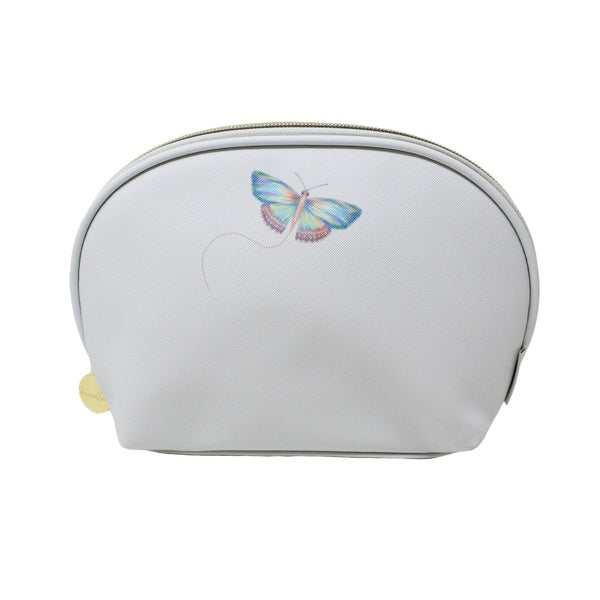 Danielle Creations Pastel Blue Butterfly Cosmetic Bag Small