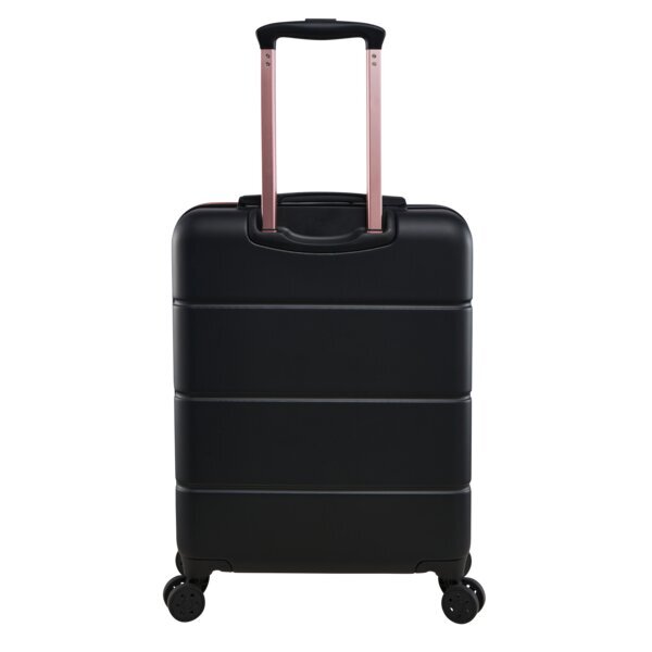 Spacious 40L interior is split in to two sections and features packing straps and 2 zipped pockets.