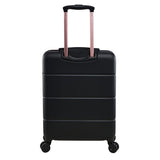 Spacious 40L interior is split in to two sections and features packing straps and 2 zipped pockets.