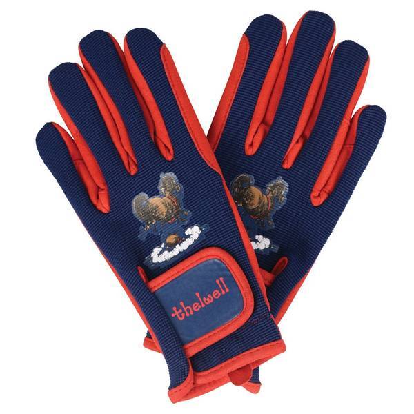 Hy Kids Thelwell Practice Makes Perfect Riding Gloves (L)