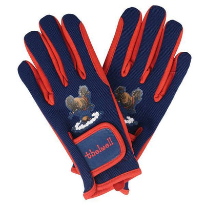 Superdrug Hy Kids Thelwell Practice Makes Perfect Riding Gloves (L)- Buy online at McGrocer