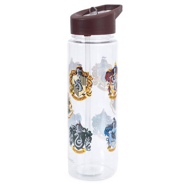 Harry Potter House Crests Plastic Water Bottle