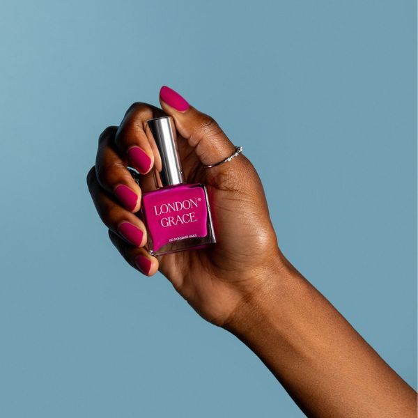 London Grace Samantha Nail Polish Berry Pink 12ml