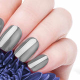 Aquarius Metallic Nail Polish Mirror Effect Silver, 6ml