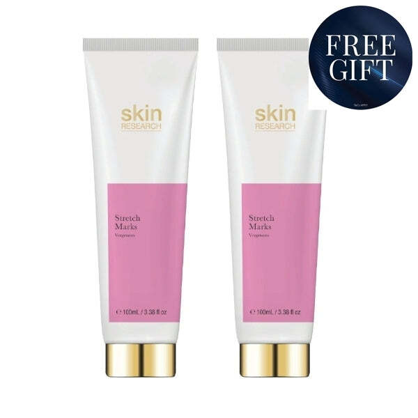 Skin Research Stretch Marks Cream 100ml Duo Pack