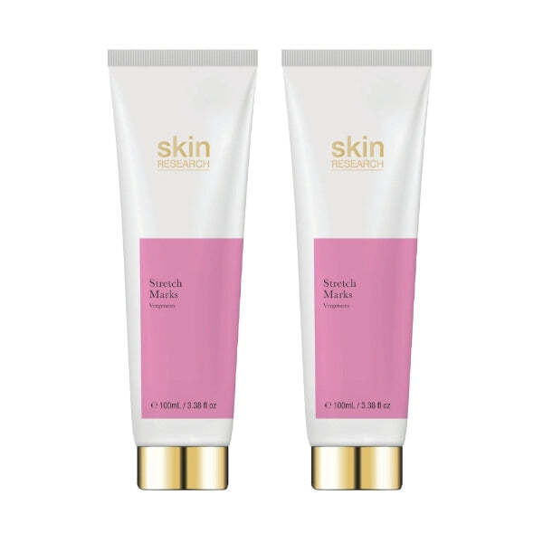 Skin Research Stretch Marks Cream 100ml Duo Pack
