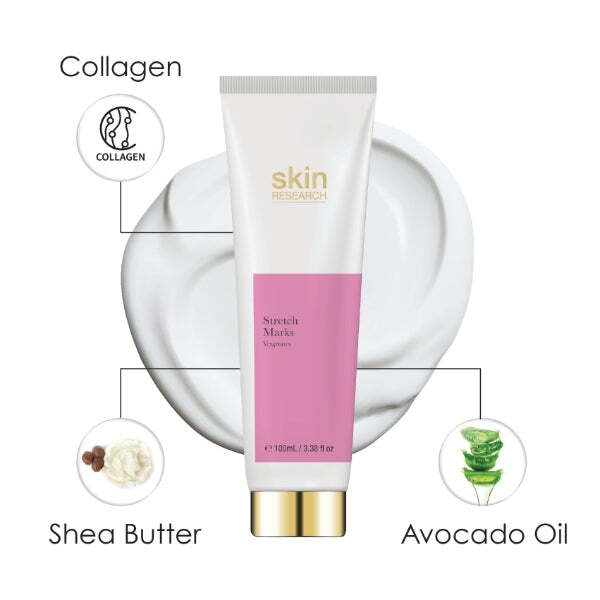 Skin Research Stretch Marks Cream 100ml Duo Pack