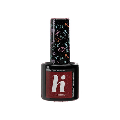 Superdrug Hi Hybrid 456 Ruby Cancer UV Gel Polish 5ml- Buy online at McGrocer