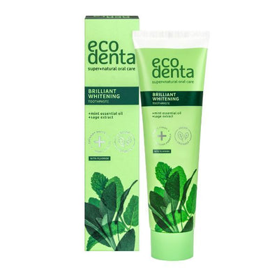 Superdrug ECODENTA Brilliant Whitening Toothpaste 100ml- Buy online at McGrocer