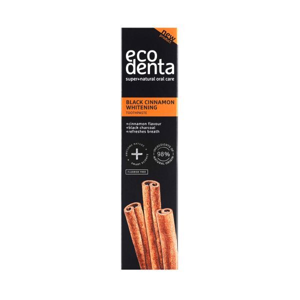 ECODENTA Black Cinnamon Toothpaste 100ml
