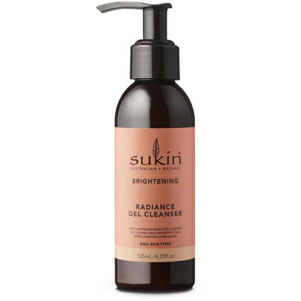 Sukin Brightening Radiance Gel Cleanser Pump